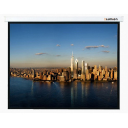 Экран для проектора 244x244см Lumien Master Picture LMP-100106 (1:1, Matte White, настенно-потолочный, белый корпус)