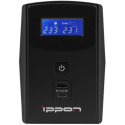 ИБП 500ВА Ippon Back Power Pro II 500 черный