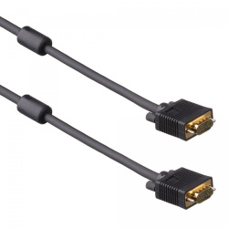 Кабель VGA-VGA  5.0м ExeGate EX-CC-PVGA-15M15M-5.0 черный