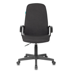 Кресло руководителя Бюрократ CH-808LT черный 3C11 (ткань, 120 кг, крестовина пластик, колесики пластик)