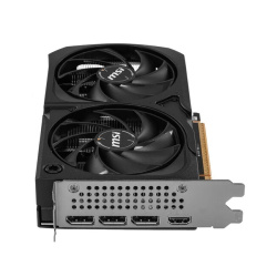 Видеокарта NVIDIA GeForce RTX 5060 8Gb (MSI GeForce RTX 5060 SHADOW 2X OC) (PCIe 5.0, 2280-2527 МГц, 8 Гб GDDR7 28000 МГц, 128 бит, HDMI/DisplayPort x3)