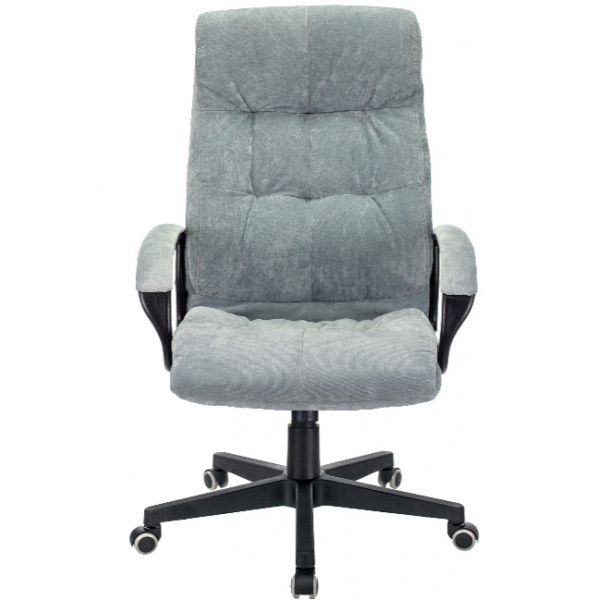 Кресло руководителя Бюрократ CH-824 Fabric серо-голубой Light-28 (ткань, 120 кг, крестовина пластик, колесики пластик)