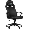 Кресло игровое A4Tech X7 GG-1000B черный (экокожа, 120кг, крестовина пластик, колесики пластик, подголовник)